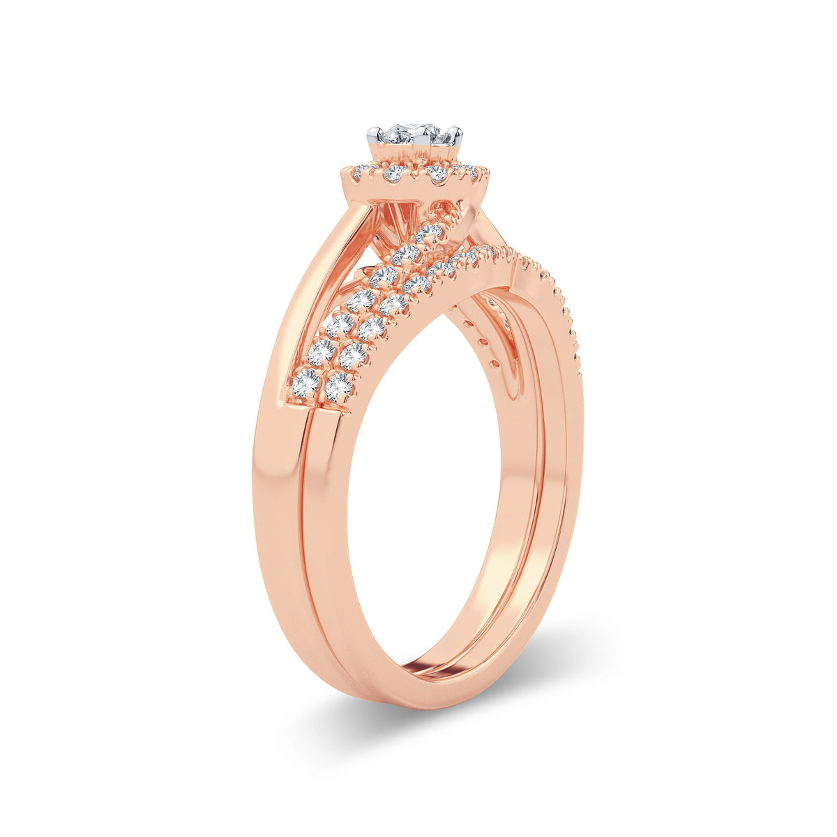 14K 0.50CT Diamond Bridal Ring
