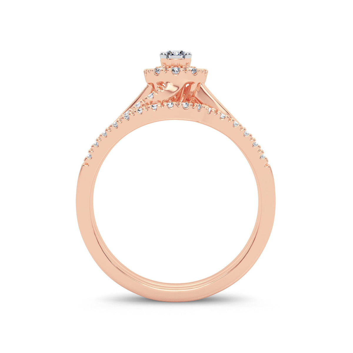 14K 0.50CT Diamond Bridal Ring