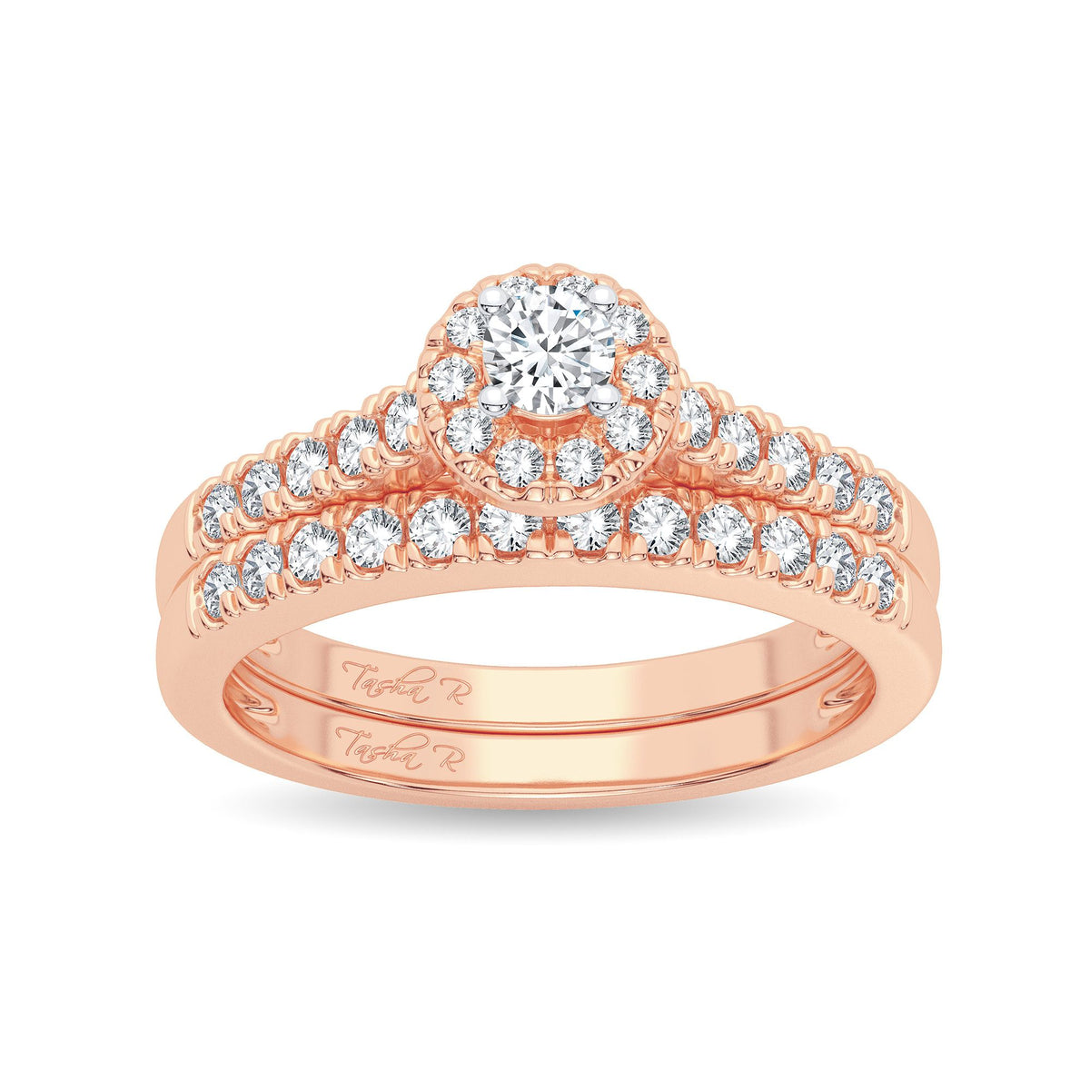 14K 0.52CT Diamond Bridal Ring
