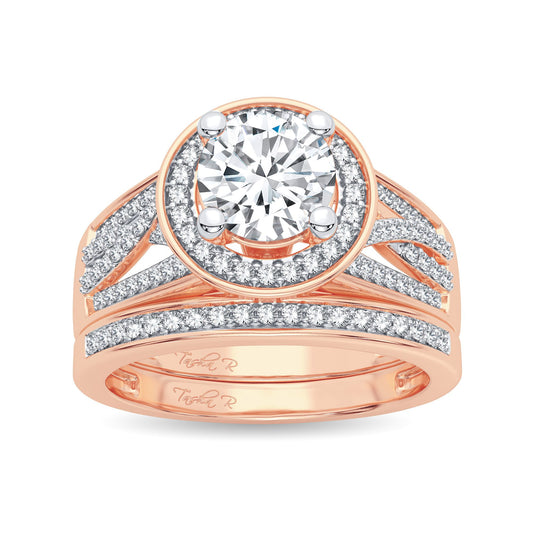 14K 1.45CT Diamond Bridal Ring