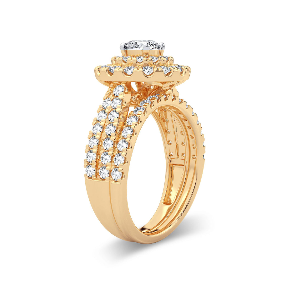 14K 2.00CT Diamond Bridal Ring