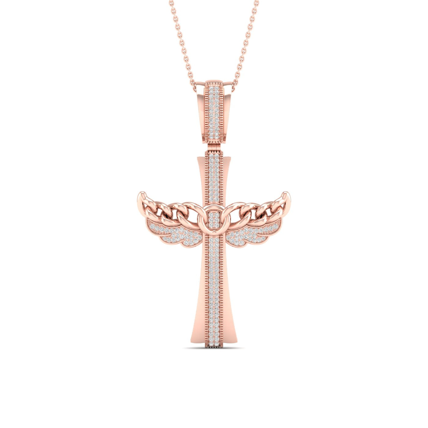 10K 0.43CT Diamond Pendant