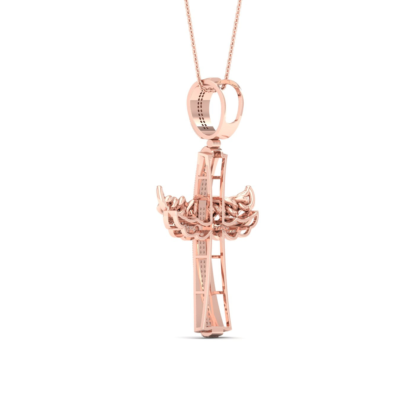 10K 0.43CT Diamond Pendant
