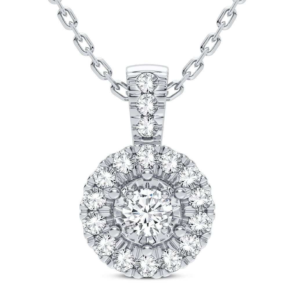 14K 0.20CT DIAMOND PENDANT
