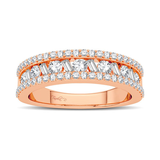 14K 0.75CT Diamond Band