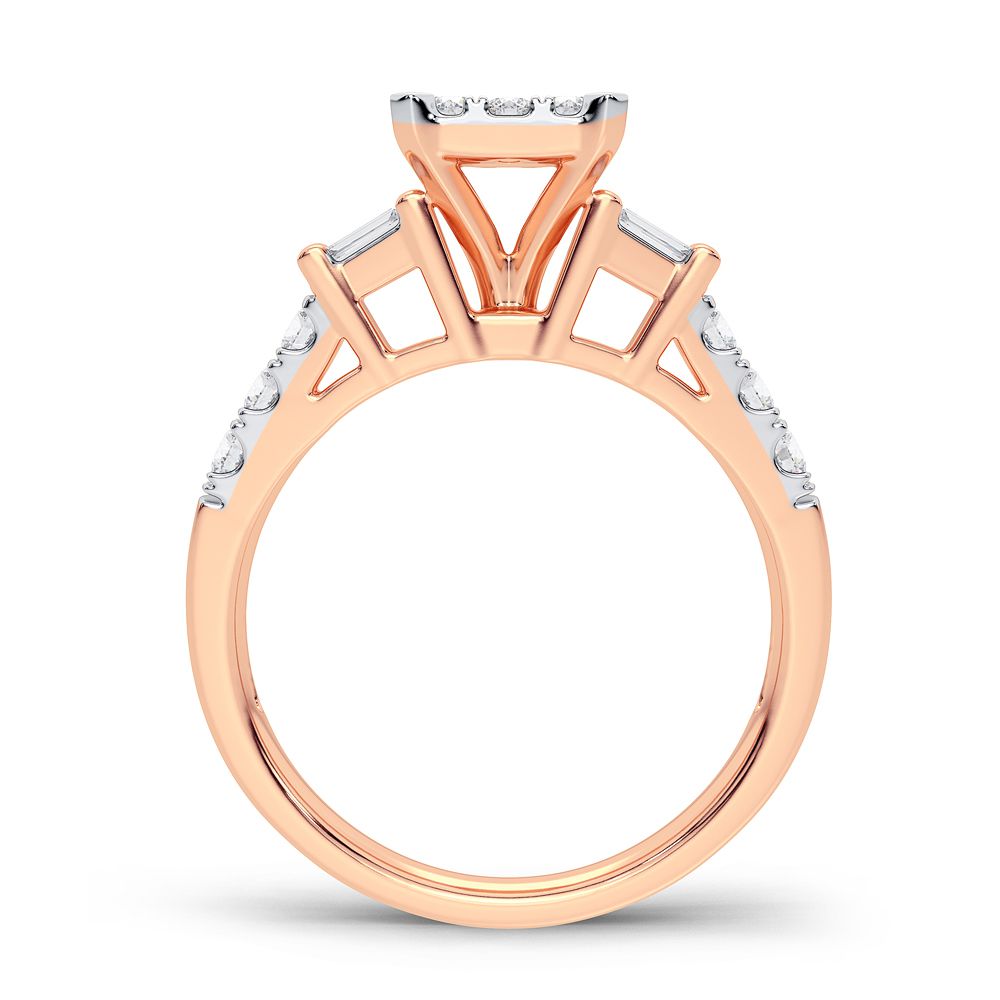 14K 0.78CT Diamond Ring