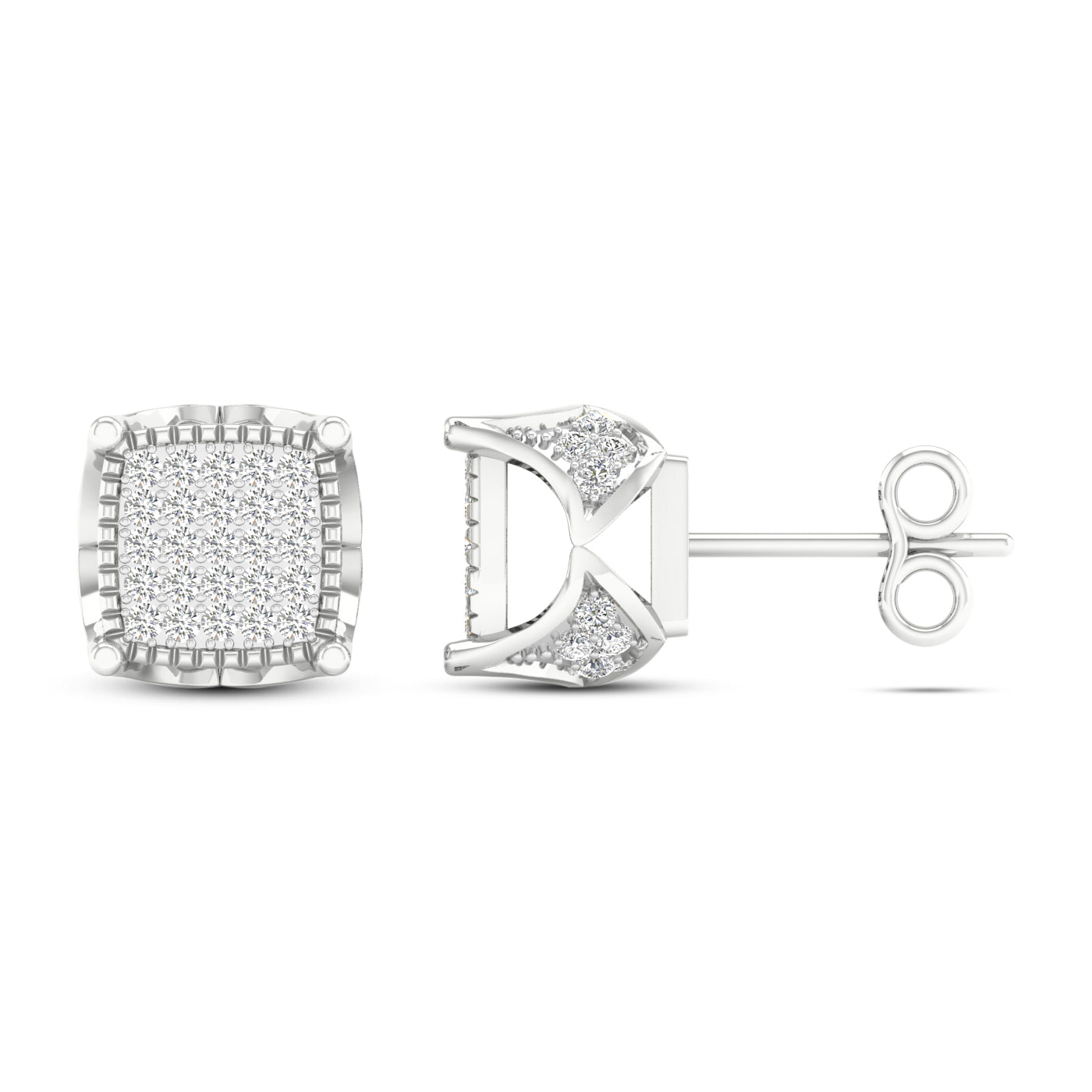 10K 0.20CT Diamond Earring