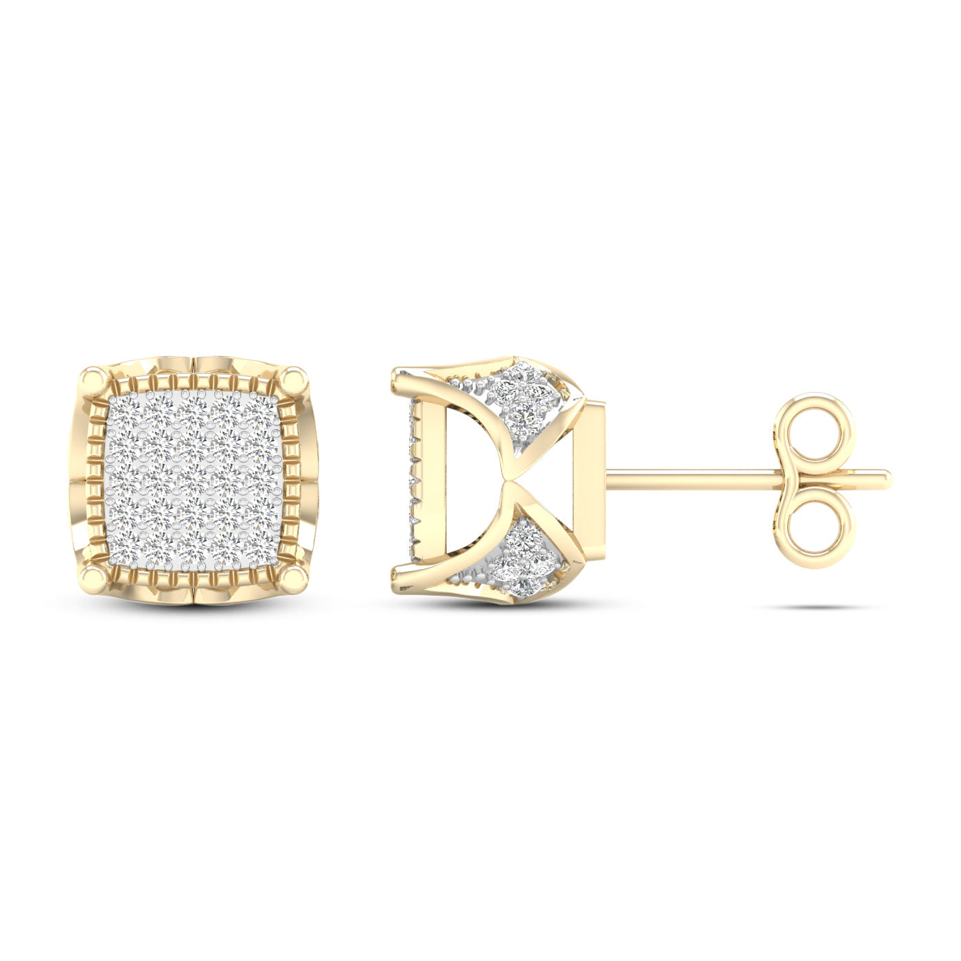 10K 0.20CT Diamond Earring