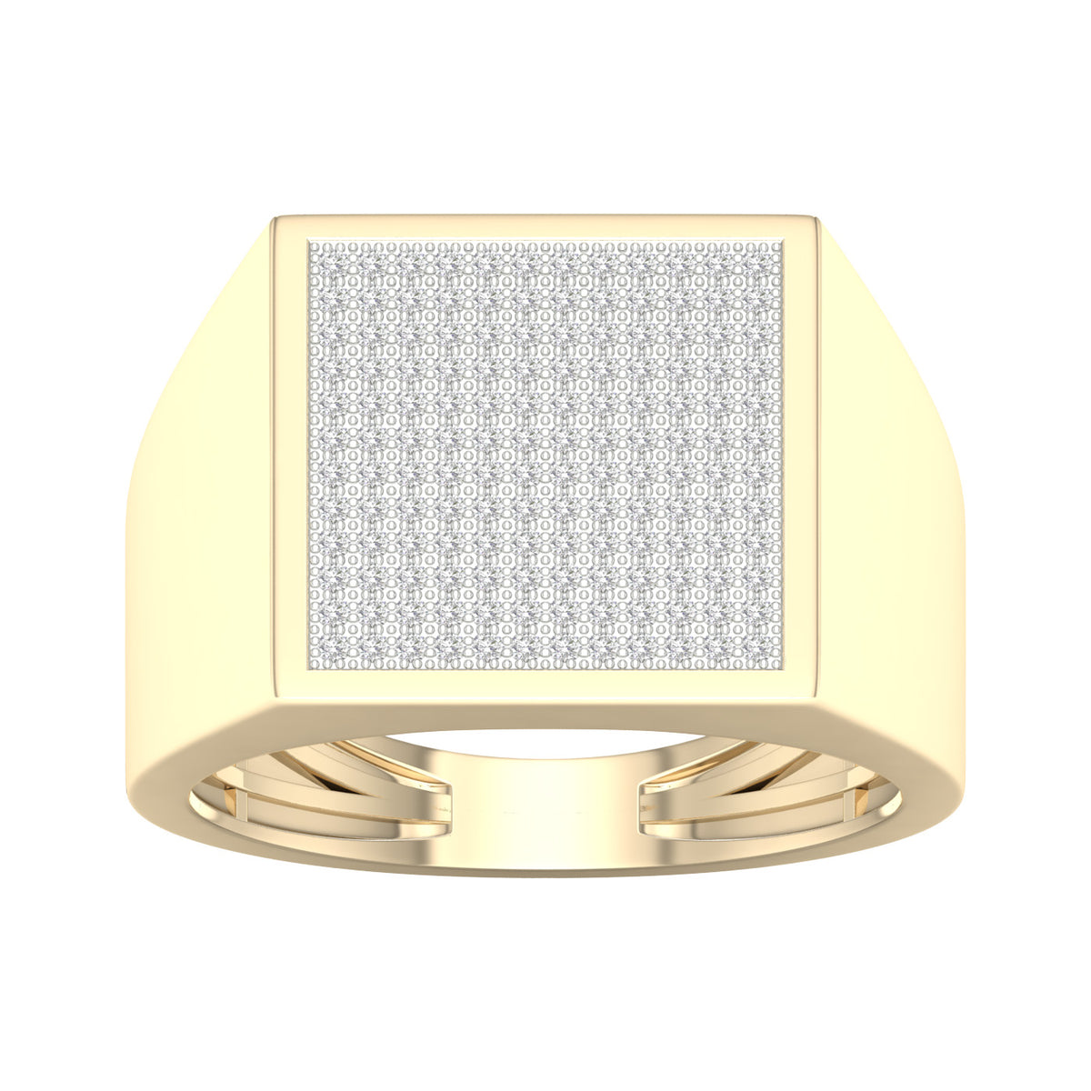 10K 0.50ct Diamond Mens Ring