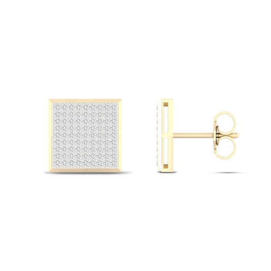 10K 0.50 CT Diamond Earring