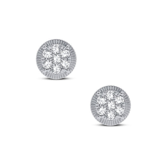 14K 0.25CT DIAMOND EARRING