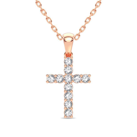 14K 0.50CT Diamond Pendant