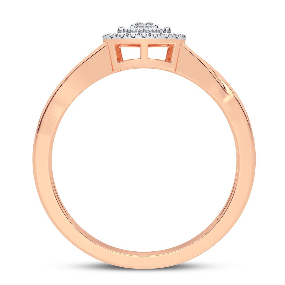 10K 0.10CT Diamond Ring