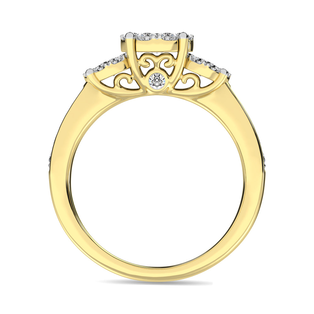 14K White Gold 2 Ct.Tw. Diamond Fashion Ring