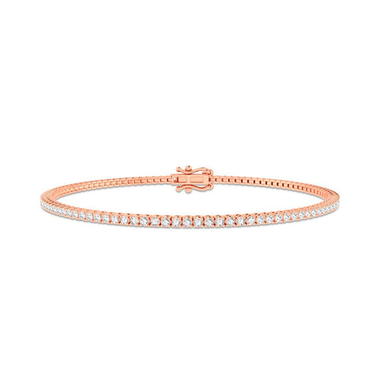 14K 1.00ct Diamond Bracelet