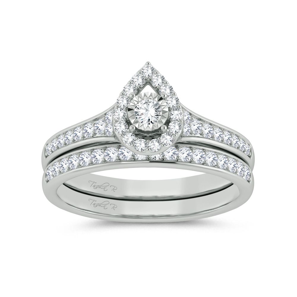 10K 0.50ct Diamond Bridal Ring