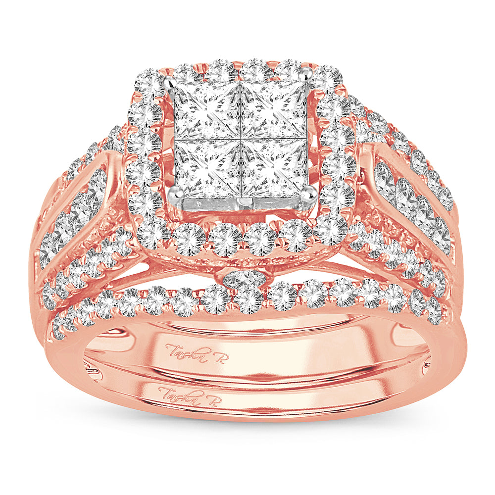 14K  2.25CT  DIAMOND  BRIDAL  RING