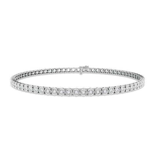 10K 1.40ct Diamond Bracelet