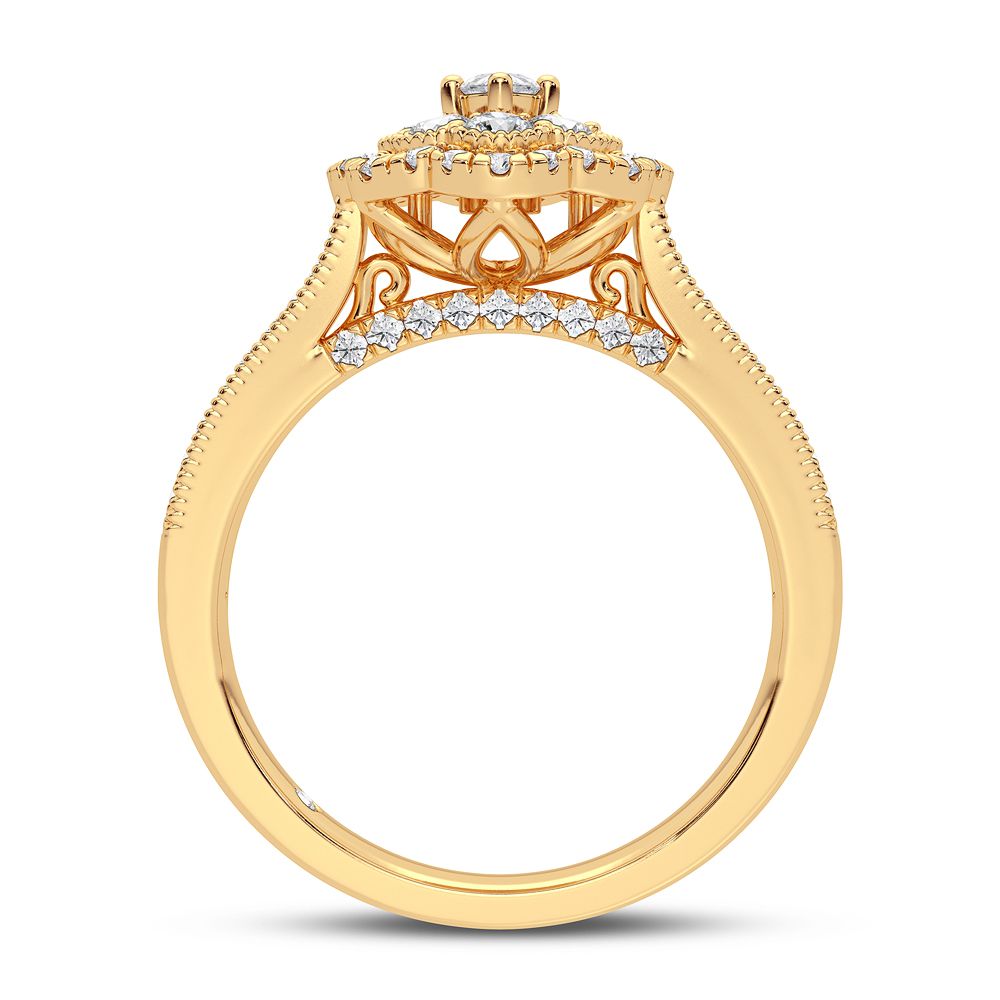 14K 0.75CT Diamond Ring
