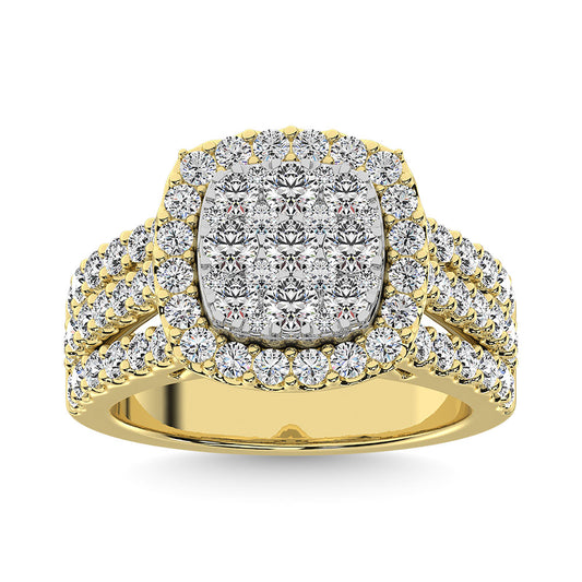 Diamond 2 Ct.Tw. Engagement Ring in 14K Yellow Gold