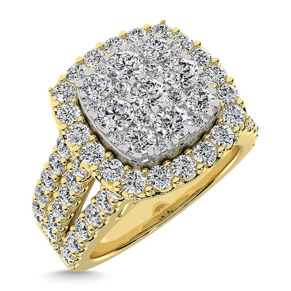 Diamond 2 Ct.Tw. Engagement Ring in 14K Yellow Gold