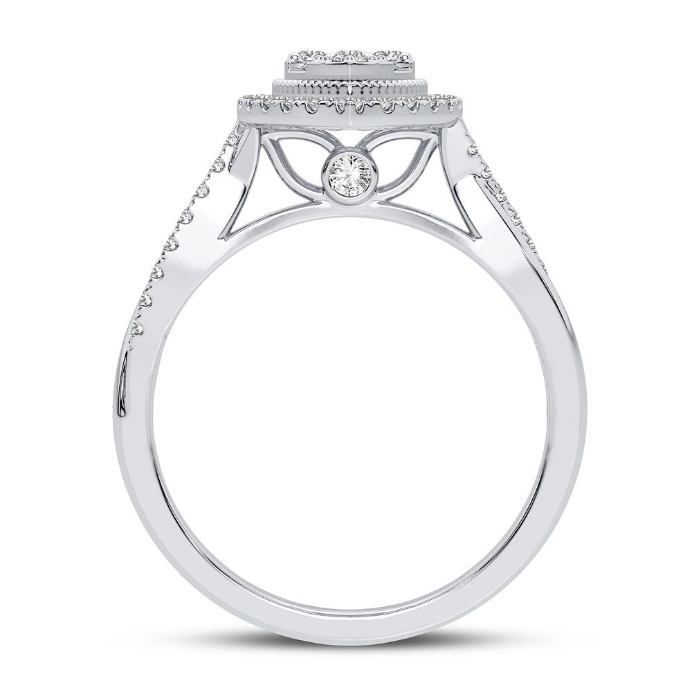 10K 0.40CT DIAMOND RING