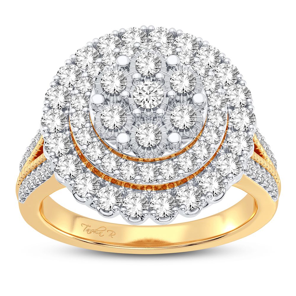 10K 1.00CT DIAMOND RING