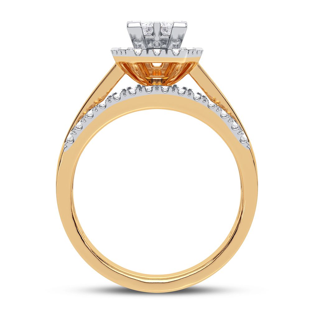 14K 1.00CT DIAMOND RING