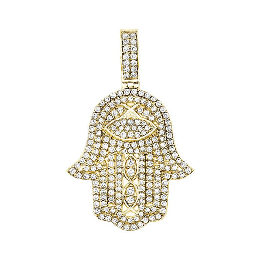 10K 1.74ct Diamond Pendant