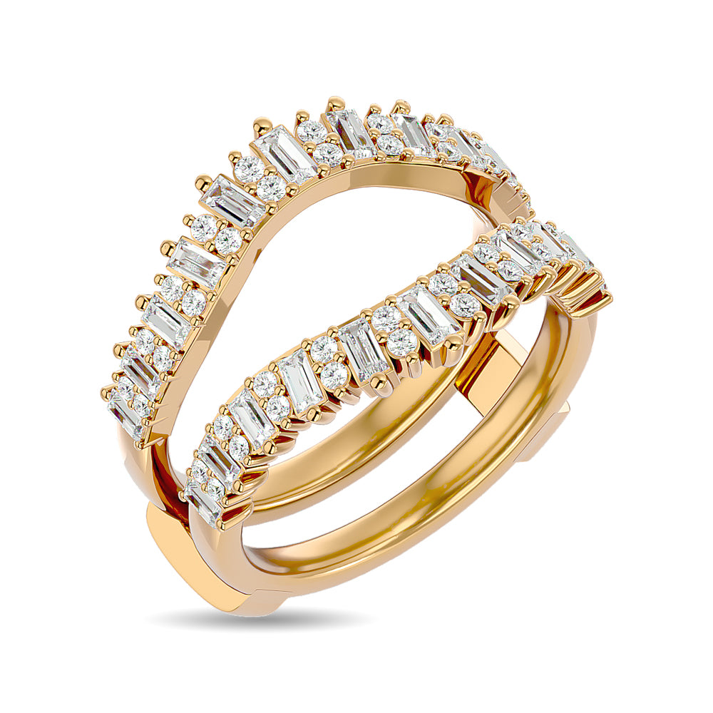 Diamond 7/8 Ct.tw Guard in 14K Yellow Gold
