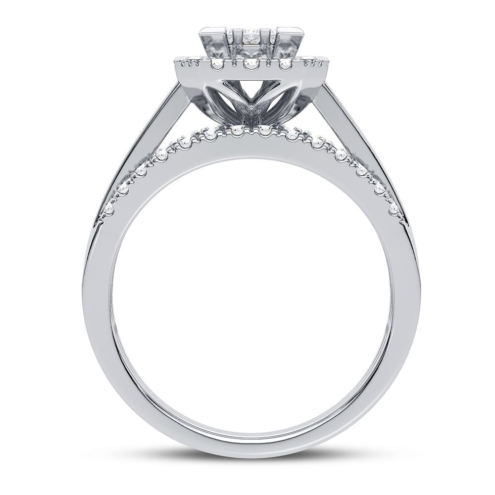 10K 1.00CT DIAMOND RING