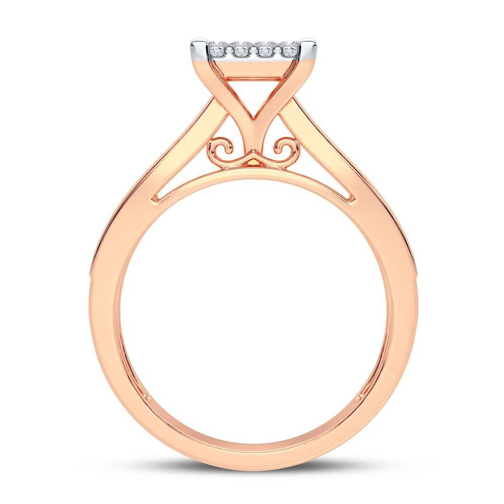10K 0.42CT Diamond Ring