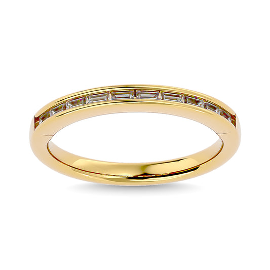 Diamond 1/5 Ct.tw Band in 14K Yellow Gold