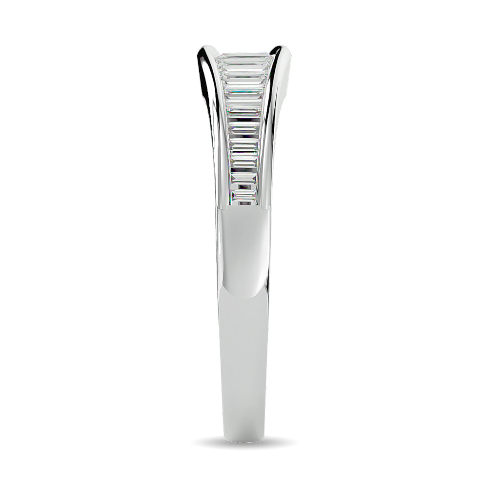 Diamond 3/8 Ct.tw Band Ring in 14K White Gold