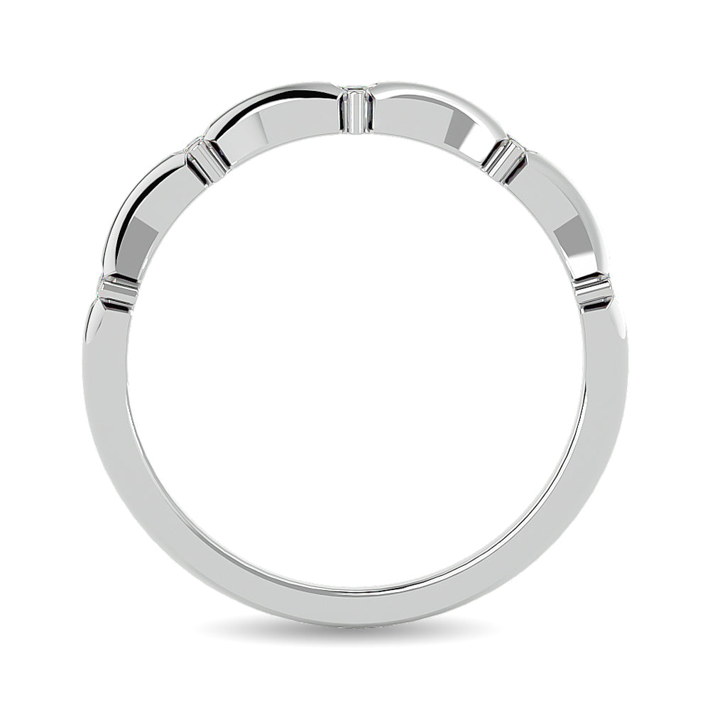 Diamond 1/8 Ct.tw Stackable Ring in 14K White Gold