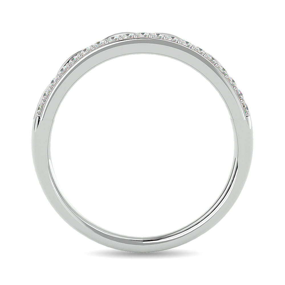 Diamond 1/8 Ct.tw Stackable Ring in 14K White Gold
