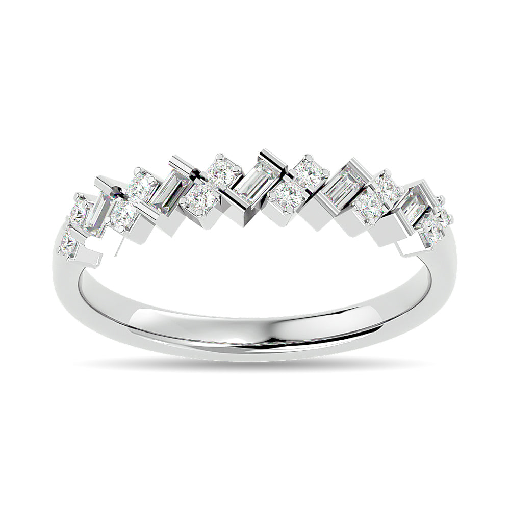 Diamond 1/5 Ct.tw Stackable Ring in 14K White Gold