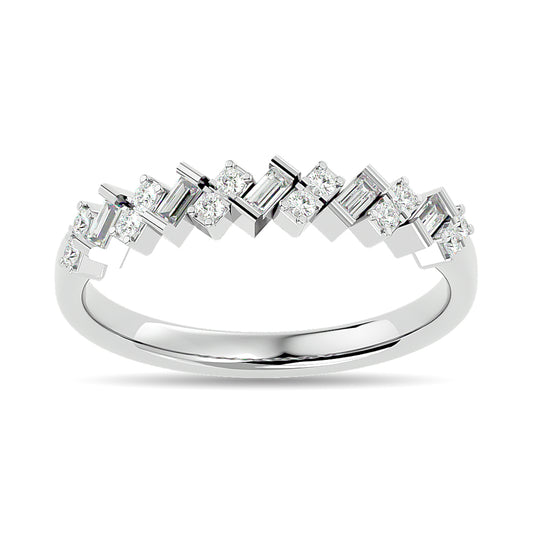 Diamond 1/5 Ct.tw Stackable Ring in 14K White Gold