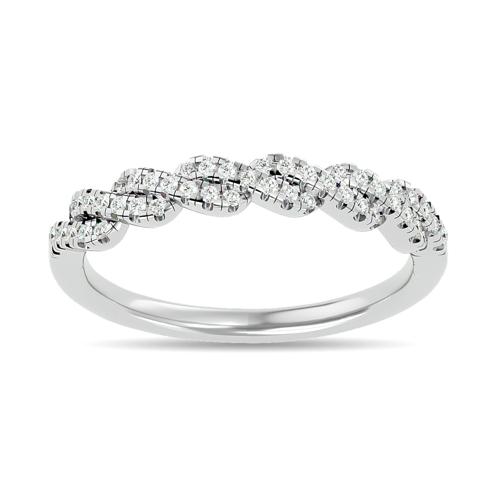 Diamond 1/5 Ct.tw Stackable Ring in 14K White Gold