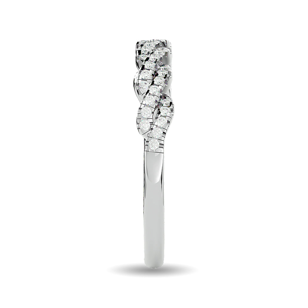Diamond 1/5 Ct.tw Stackable Ring in 14K White Gold