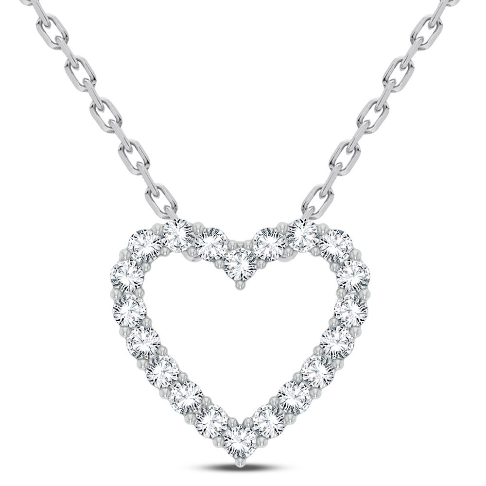 14K 0.50CT Diamond Pendant
