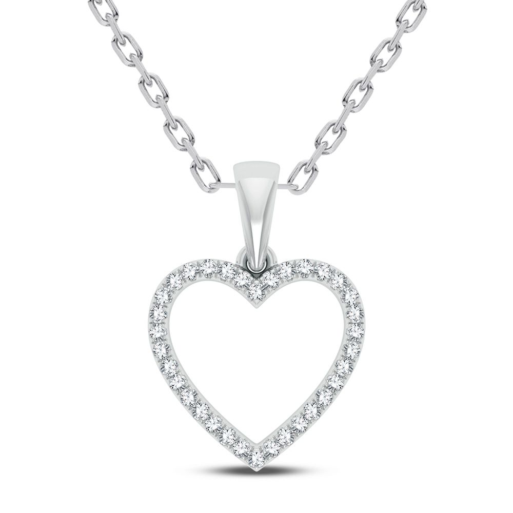 10K 0.10CT DIAMOND PENDANT