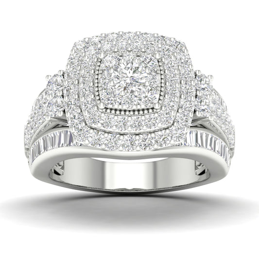 14K 2.00ct Diamond Bridal Ring