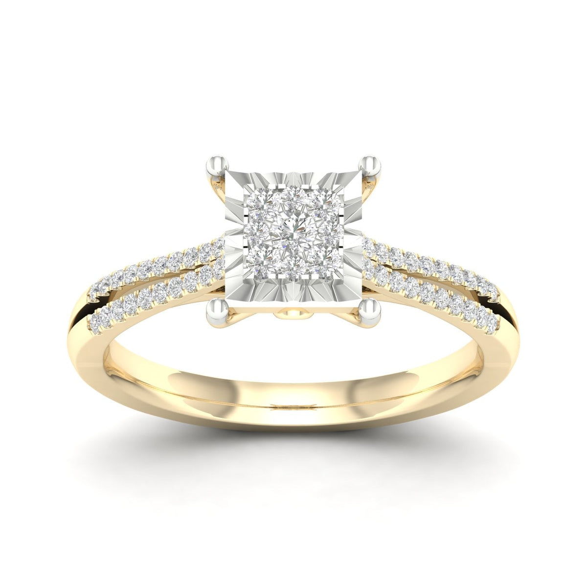 10K 0.25ct Diamond Ring