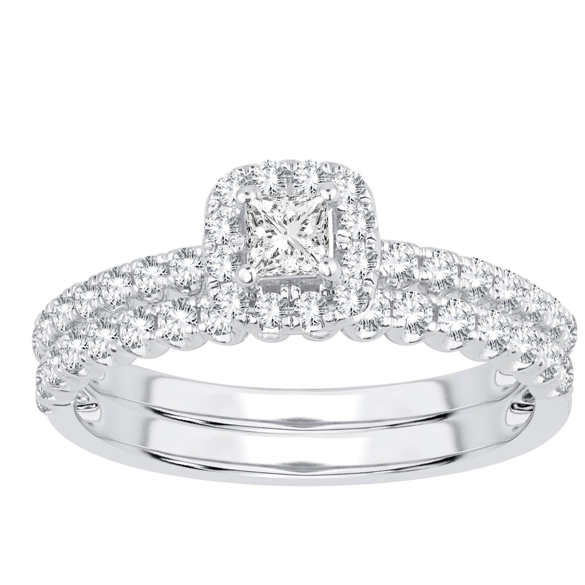 14K  0.75CT  Diamond Bridal Ring