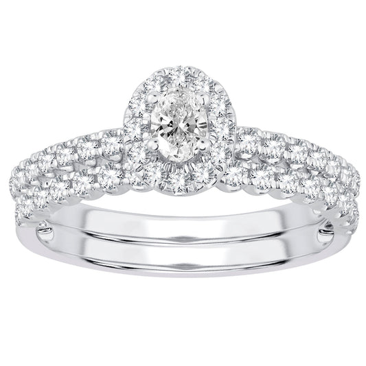 14K  0.73CT  Diamond Bridal Ring