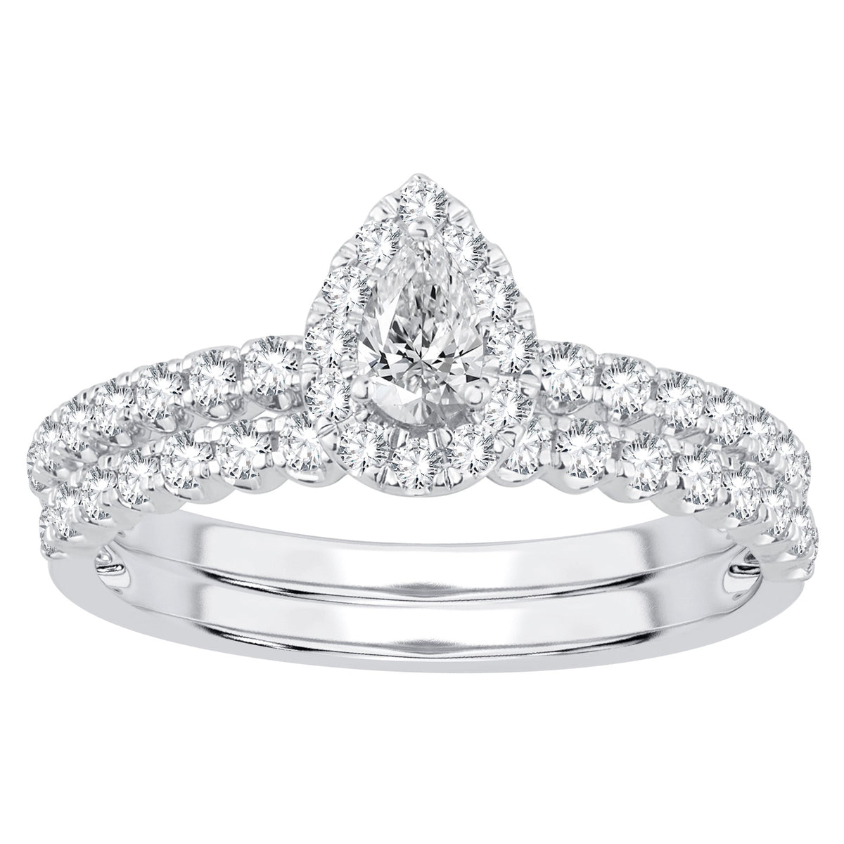 14K  0.75CT  Diamond Bridal Ring