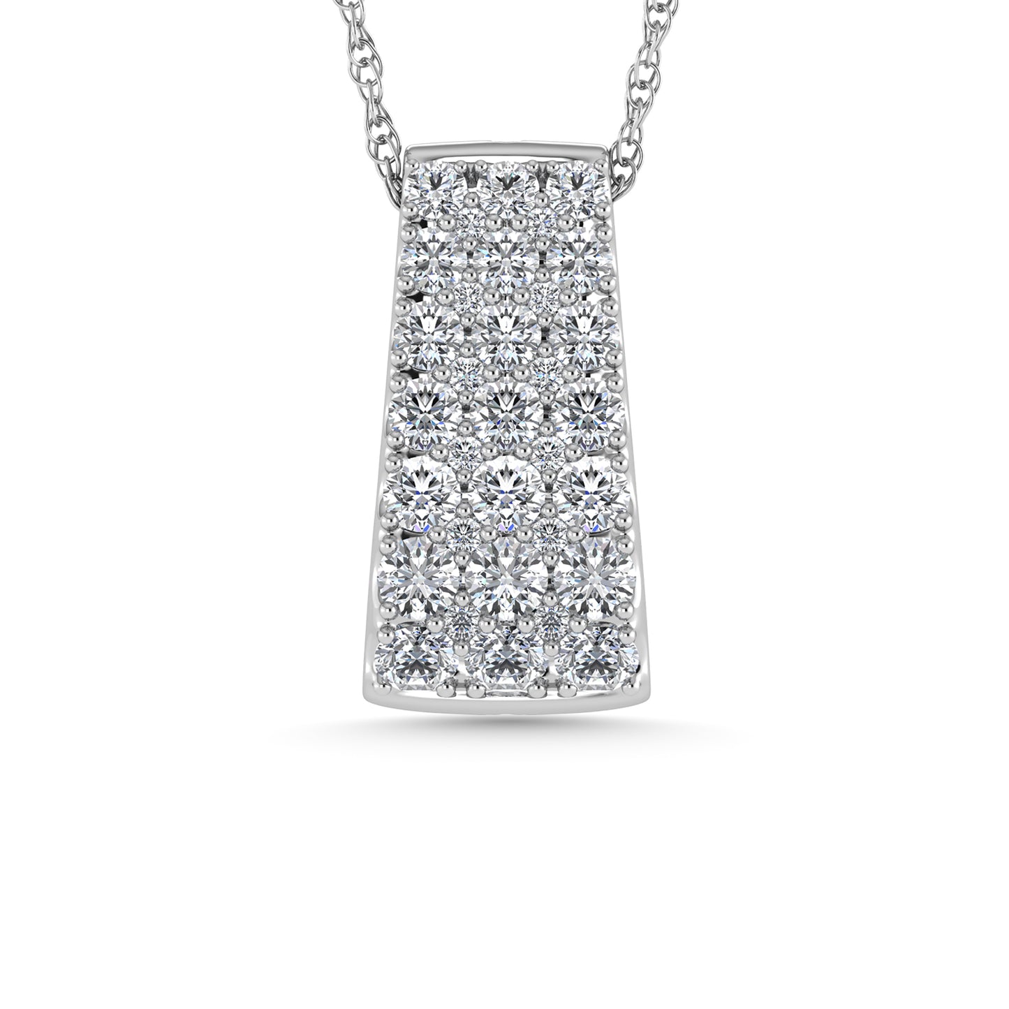 Diamond 3/4 Ct.Tw. Fashion Pendant in 14K White Gold