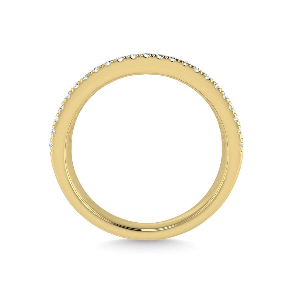 14K Yellow Gold Diamond 1/3 Ct.Tw. Fashion Bands