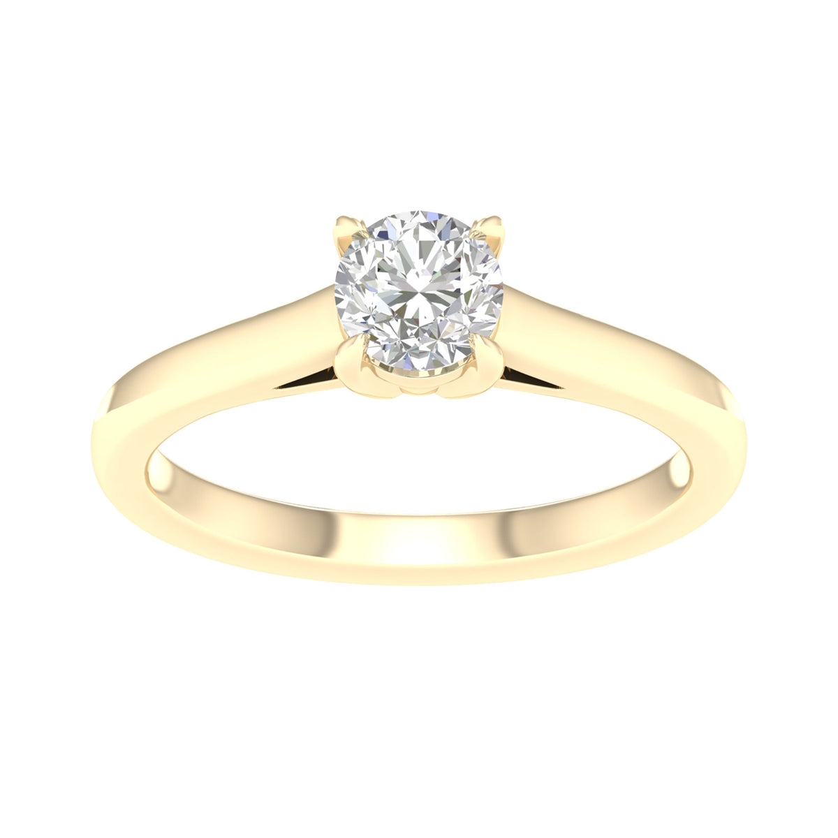 14K  0.75ct Certified Lab Grown Diamond Ring ( IGI Certified )